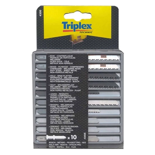 Lames scie sauteuse Bosch coffret 10p - TIVOLY