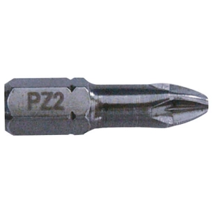 Embout pozidriv PZ2 longueur 25mm forgé bl3 - RISS