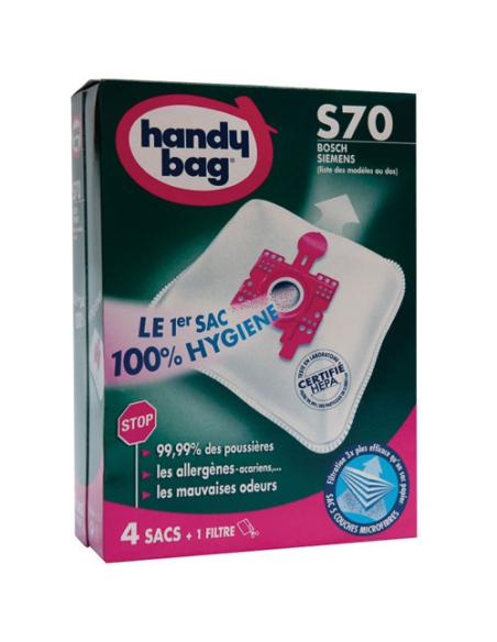 Sac aspirateur handy bag non tissé x4 bosch s70 - HANDY BAG