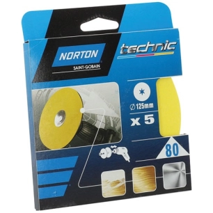 Disque OBLONG 125x12 grain 80 - NORTON