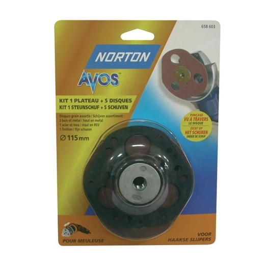 Plateau avos +5 disques assortis - NORTON