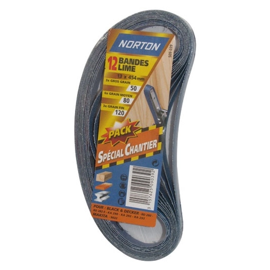 Bande lime 13x454 g.assortis x12 pack - NORTON