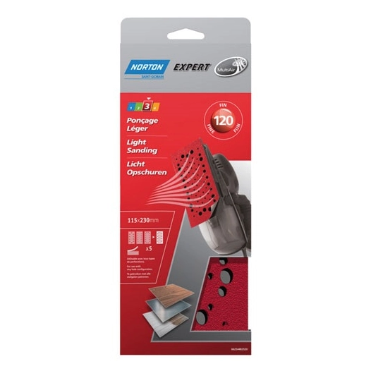 Garniture multi air 115x230 g.120 expert - NORTON