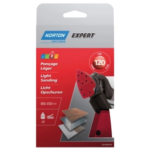 Patins multiponceuse 102x152 grain 120 expert - NORTON