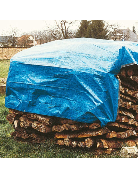 Bache stère de bois 1.5x6m 70 grs /m² - CORDERIE TOURNONAISE