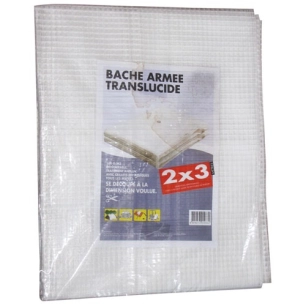 Bache translucide armée 2x3m - CORDERIE TOURNONAISE
