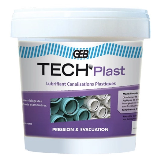 Pâte d'emboitement tech plast seau 1kg - GEB