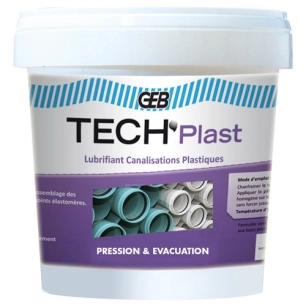 Pâte d'emboitement tech plast seau 1kg - GEB