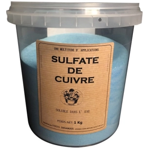 Sulfate de cuivre 1kg - DOUSSELIN