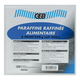 Paraffine pain 2x250g - GEB