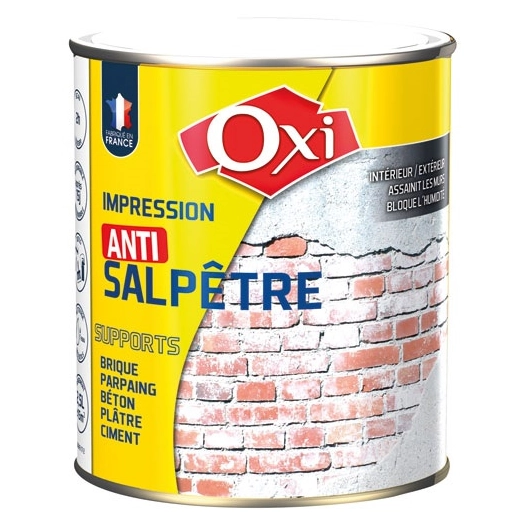 Anti salpêtre murs humides 2.5l - OXI