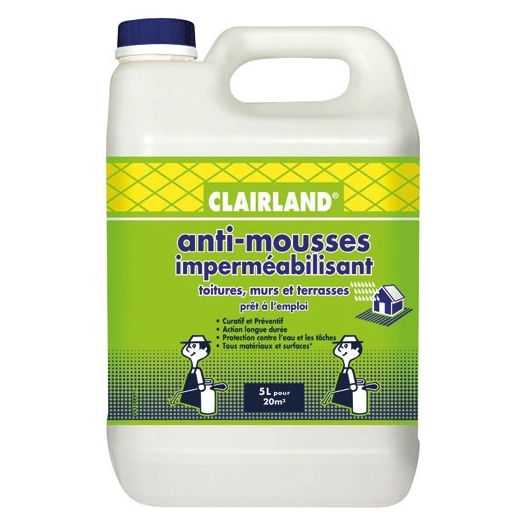 Anti dépôts verts imperméabilisant prêt à l'emploi 5l /nc - CLAIRLAND.