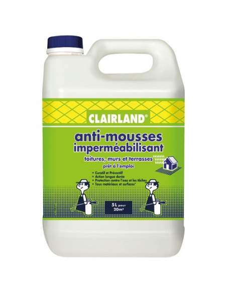 Anti dépôts verts imperméabilisant prêt à l'emploi 5l /nc - CLAIRLAND.