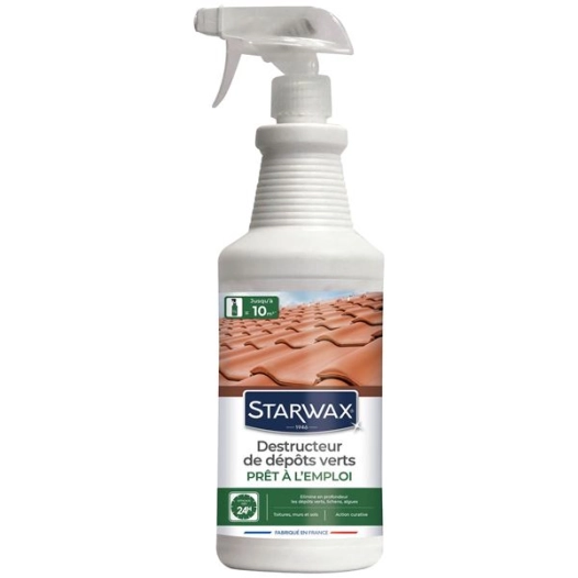 Destructeur de depots verts pulverisateur 1l - STARWAX