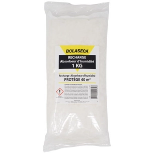 Recharge absorbeur d'humidité sachet 1kg - BOLASECA