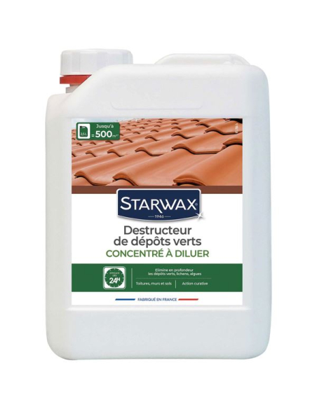 Destructeur de dépôts verts concentre 2.5l - STARWAX