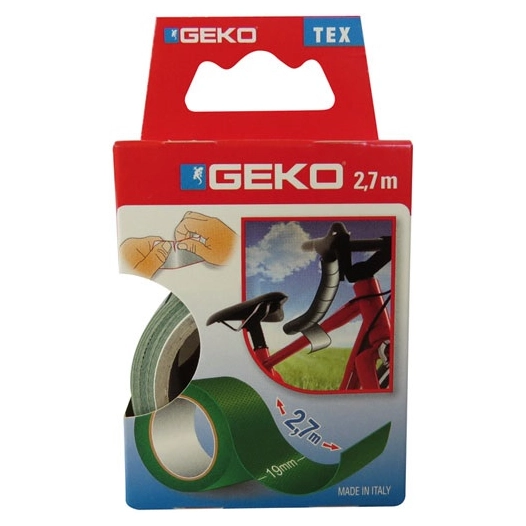 Adhésif tissu plastifié 19mmx2.7m vert - GEKO