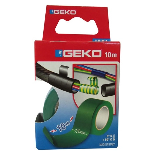 Adhésif isolation 15mmx10m vert - GEKO