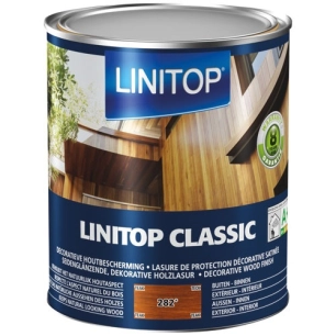 Durieu Linitop classic lasure satin 1l teck - LINITOP