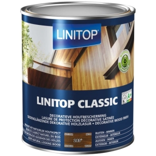 Durieu Linitop classic lasure satin 2.5l noyer - LINITOP