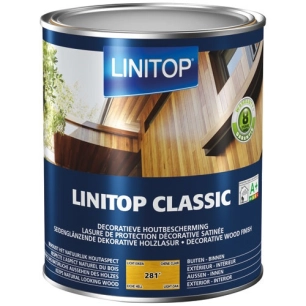 Durieu Linitop classic lasure satin 2.5l chêne clair - LINITOP
