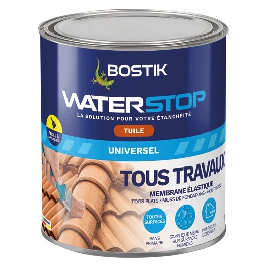 Waterstop couleur tuile boite de 1kg - BOSTIK