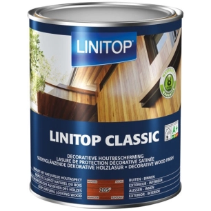Durieu Linitop classic lasure satin 2.5l acajou - LINITOP