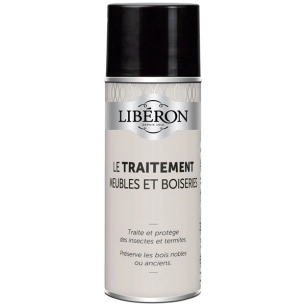 Insecticide traitement bois bombe 400ml Liberon - LIBERON