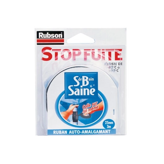 Stop fuites salle de bain saine rouleaux 3m - RUBSON
