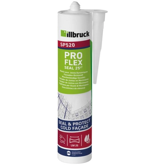 Mastic colle hybride SP520 blanc 310ml - NEC+ ILLBRUCK