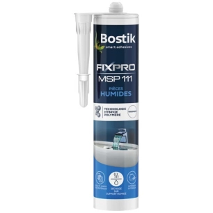 Mastic fixpro msp111 pieces humides 290ml - BOSTIK