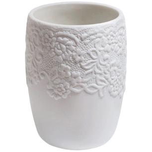 Gobelet blanc en porcelaine cosy - SPIRELLA