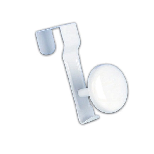 Patère 1t clipsabl acier blanc 52501 - GODONNIER