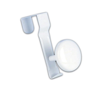 Patère 1t clipsabl acier blanc 52501 - GODONNIER