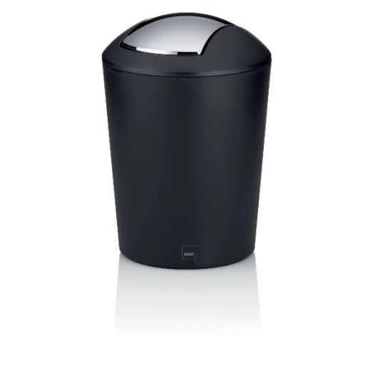 Poubelle 1,7 L Noire - Marta - KELA