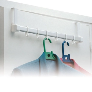 Patère p/porte 6 crochets blanc 6181 - RAYEN