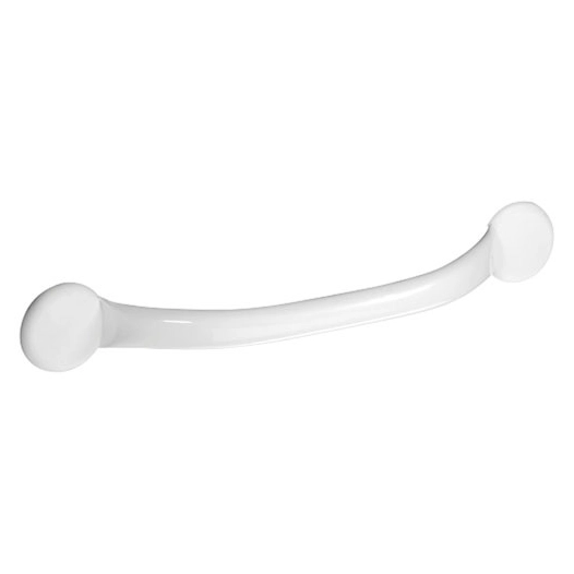 Barre d'appui droite 43cm acier époxy blanc - GODONNIER