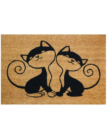 Tapis Coco Chats Accueille les chats, nettoie les pattes - AGERUL