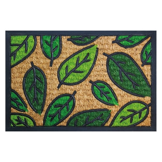 Tapis cuba rectangulaire feuille 40x60cm - IDMAT