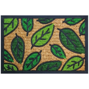 Tapis cuba rectangulaire feuille 40x60cm - IDMAT