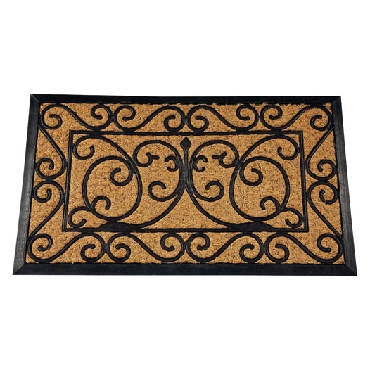 Tapis cuba rectangulaire volute 40x60cm - IDMAT
