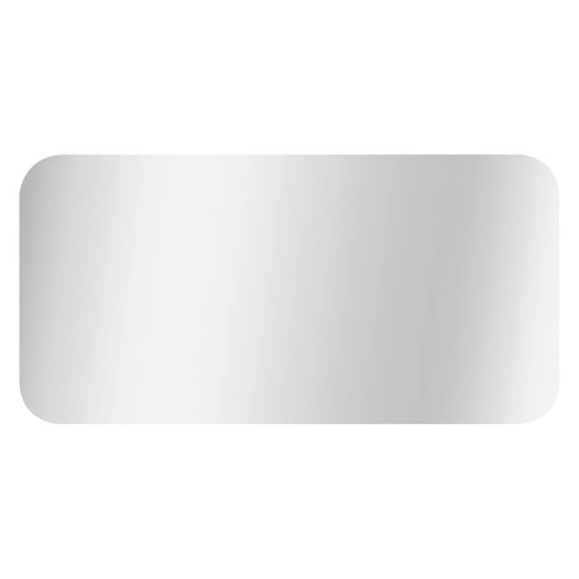Miroir bords polis coins arrondis 80x40cm - MP GLASS