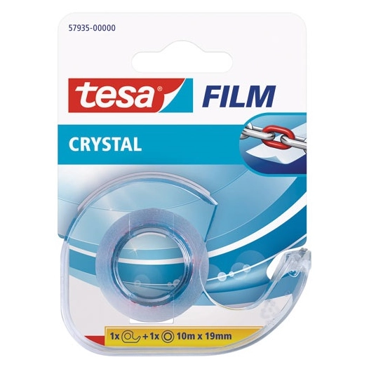 Classic derouleur et adhésif crystal 10m x19mm - TESA