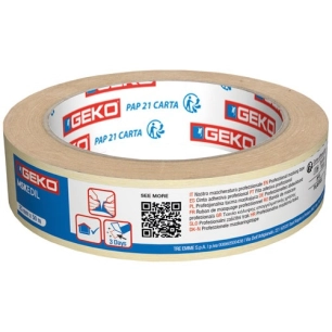 Adhesif de masquage professionnel 50mm x 50m - GEKO