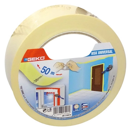 Adhésif de masquage universel 38mmx50m - GEKO