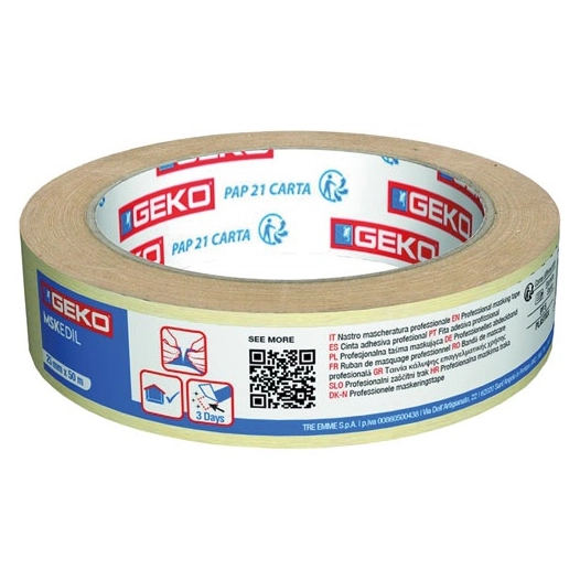 adhesif de masquage professionnel 38mm x 50m - GEKO