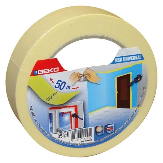 Adhésif de masquage universel 30mmx50m - GEKO
