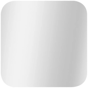 Miroir bords polis coins arrondis 40x40cm - MP GLASS