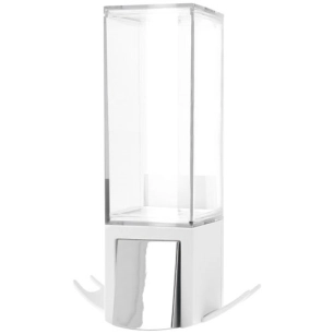 Distributeur de savon mural 500ml blanc - COMPACTOR