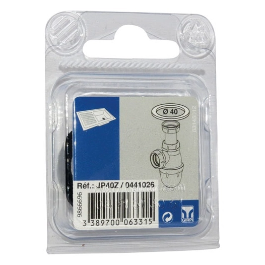 Joint plat de siphon Ø40 - GIRPI